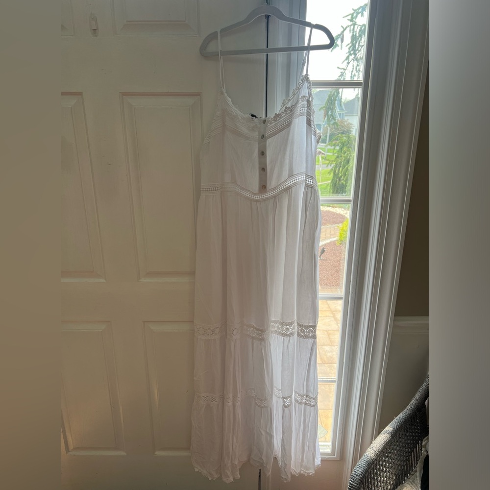 Forever 21 White Maxi Dress